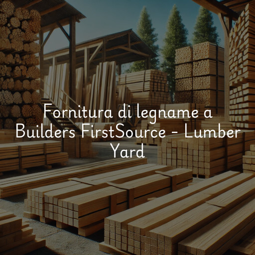 Fornitura di legname a Builders FirstSource - Lumber Yard