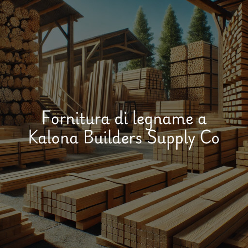 Fornitura di legname a Kalona Builders Supply Co