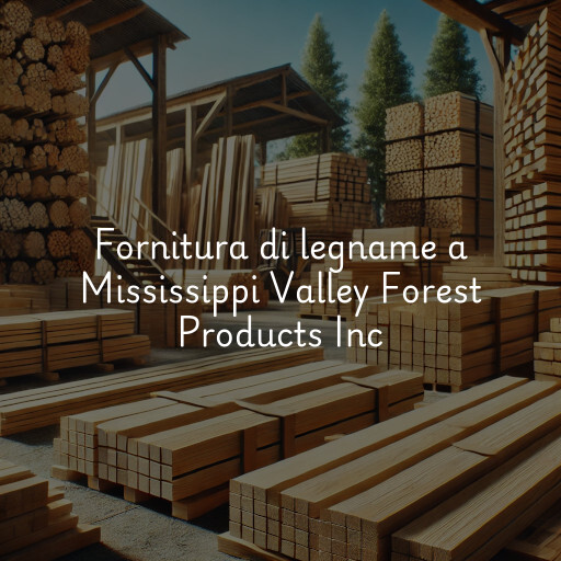 Fornitura di legname a Mississippi Valley Forest Products Inc