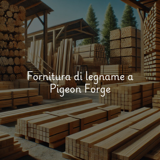 Fornitura di legname a Pigeon Forge