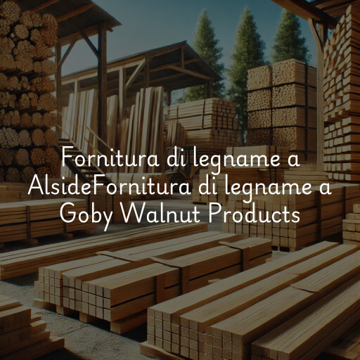 Fornitura di legname a