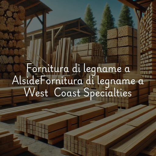 Fornitura di legname a