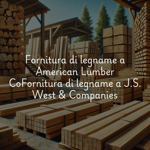 Fornitura di legname a