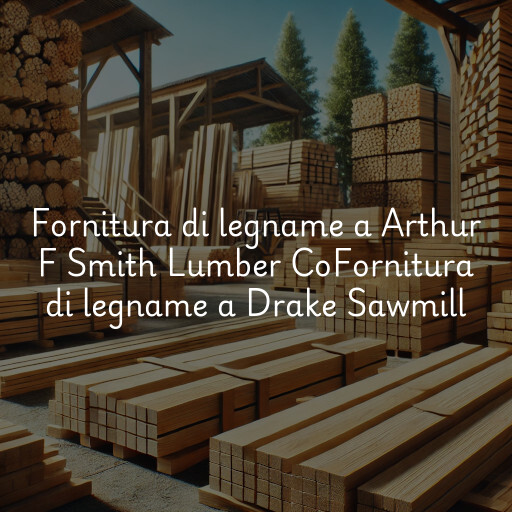 Fornitura di legname a