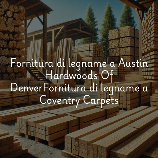 Fornitura di legname a