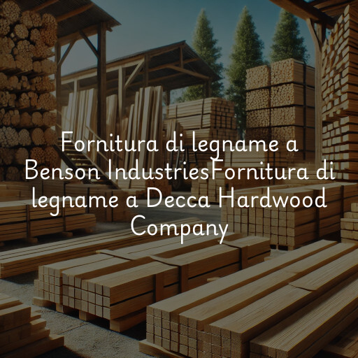 Fornitura di legname a