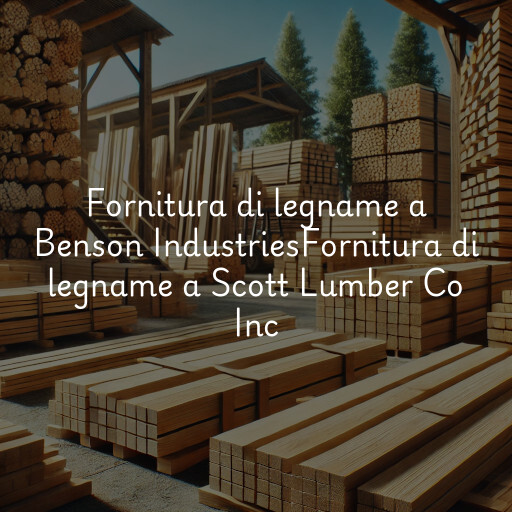 Fornitura di legname a