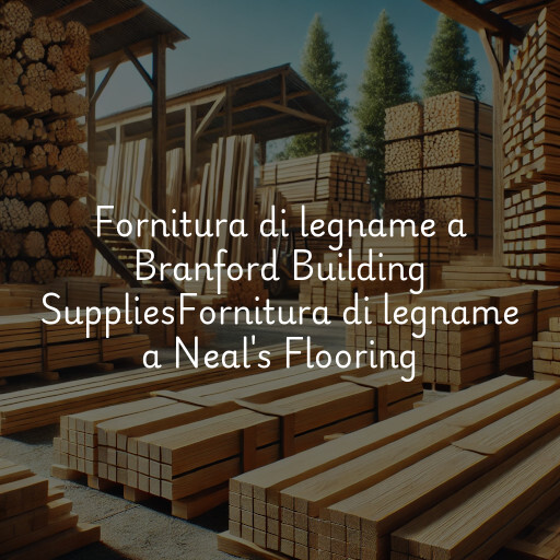 Fornitura di legname a