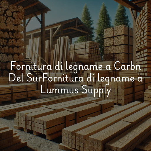 Fornitura di legname a