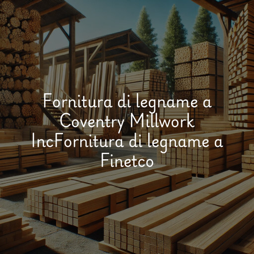 Fornitura di legname a