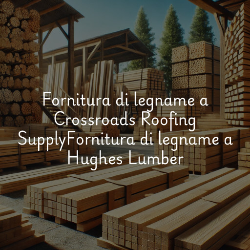 Fornitura di legname a