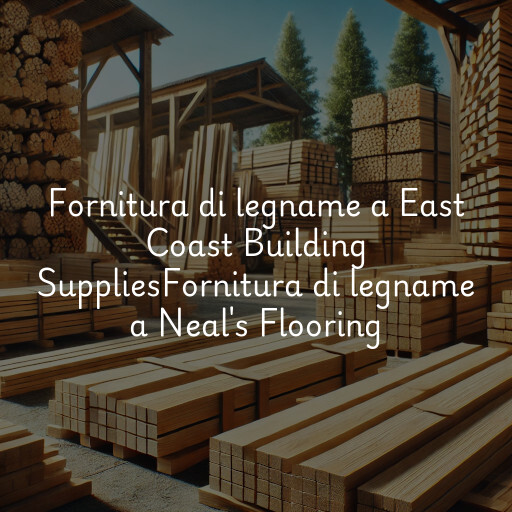 Fornitura di legname a