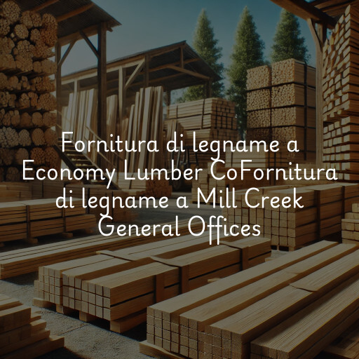 Fornitura di legname a