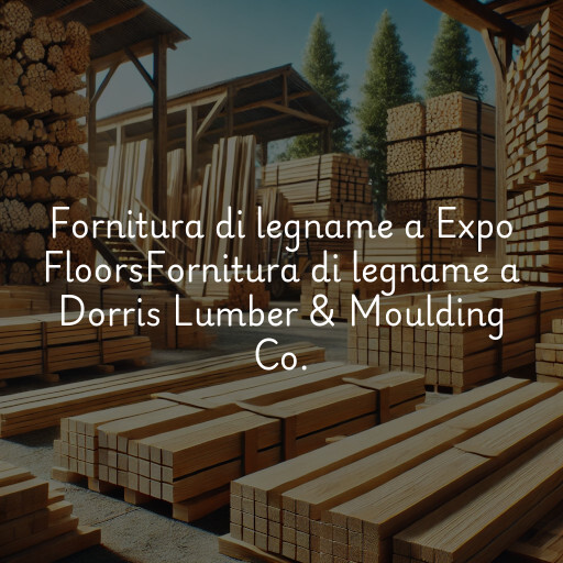 Fornitura di legname a