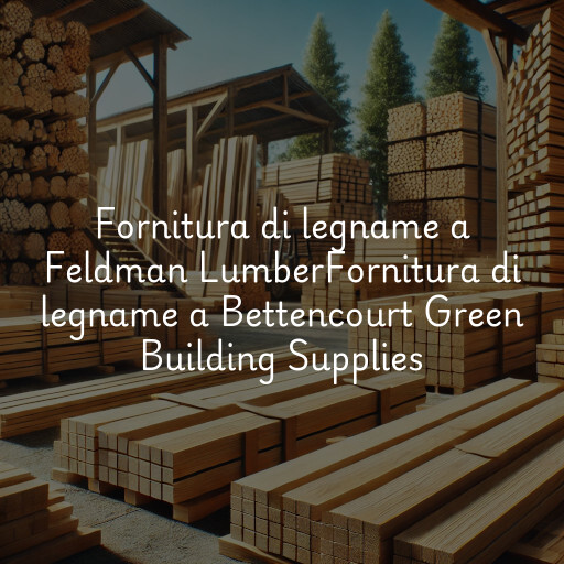 Fornitura di legname a