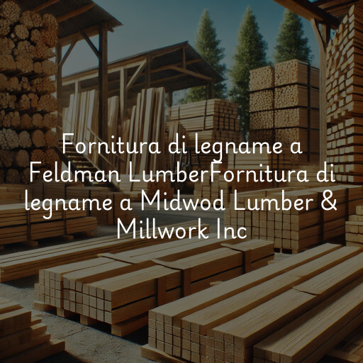 Fornitura di legname a