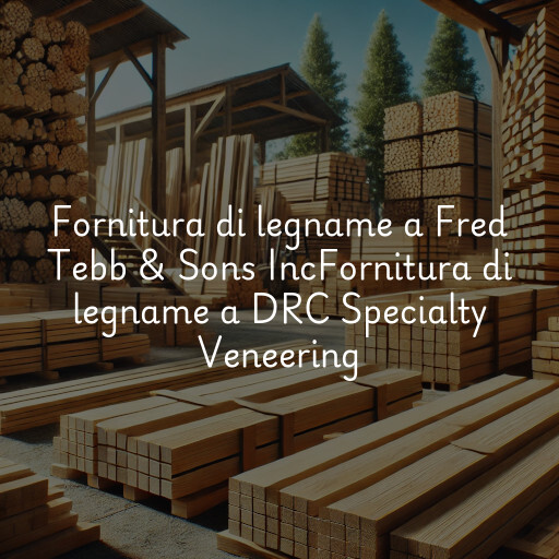 Fornitura di legname a