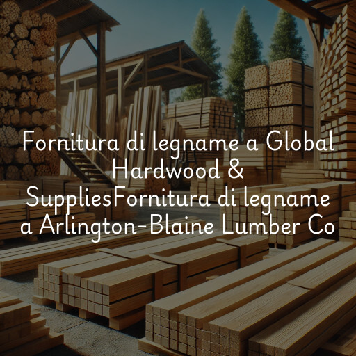Fornitura di legname a