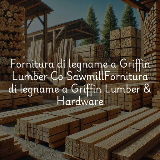 Fornitura di legname a