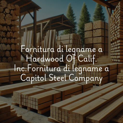 Fornitura di legname a