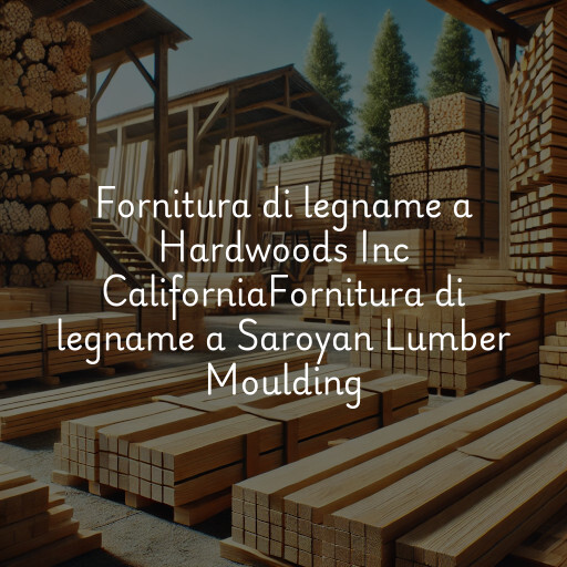 Fornitura di legname a