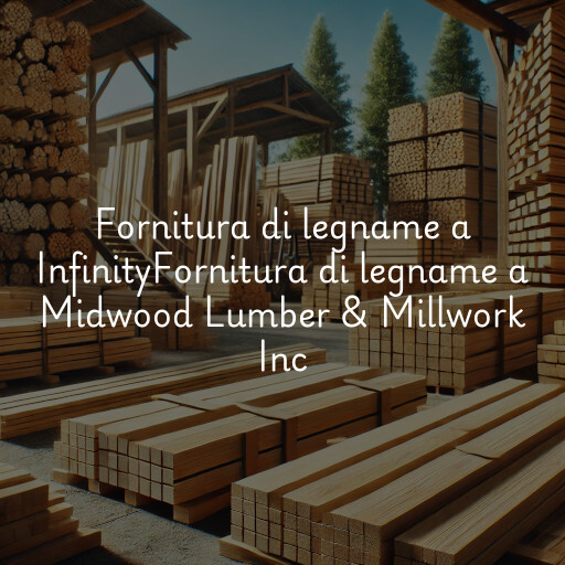 Fornitura di legname a