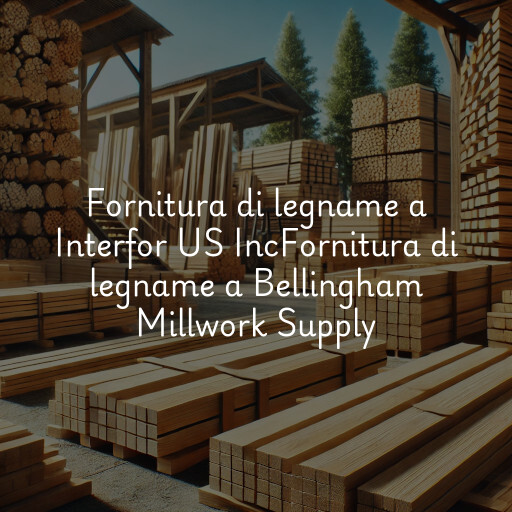Fornitura di legname a