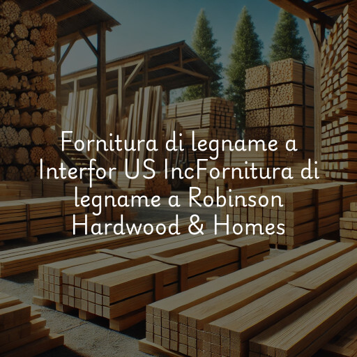 Fornitura di legname a