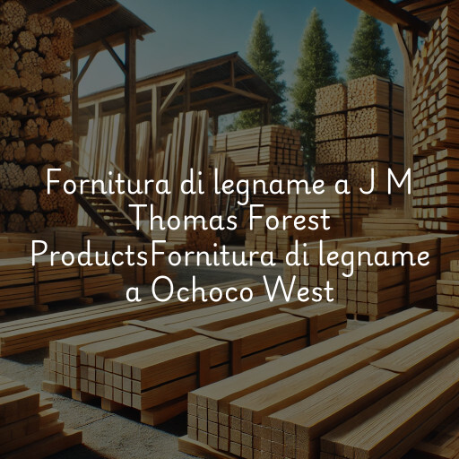 Fornitura di legname a
