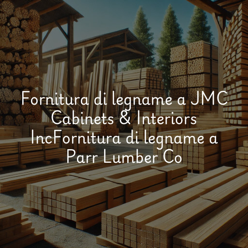 Fornitura di legname a