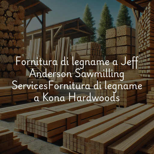 Fornitura di legname a