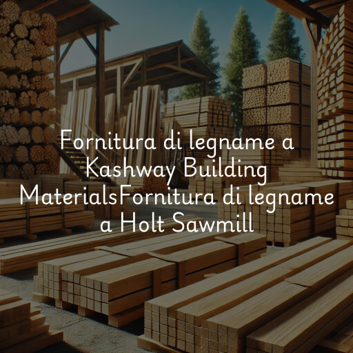 Fornitura di legname a