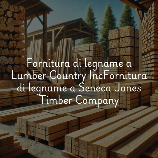 Fornitura di legname a