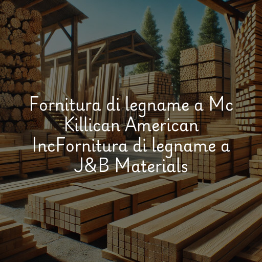 Fornitura di legname a