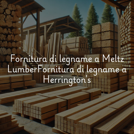 Fornitura di legname a