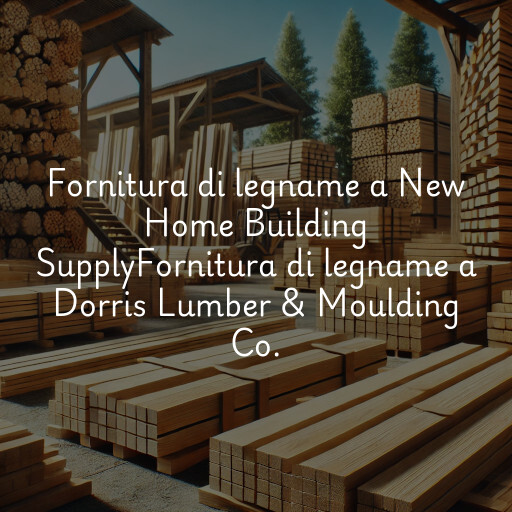 Fornitura di legname a