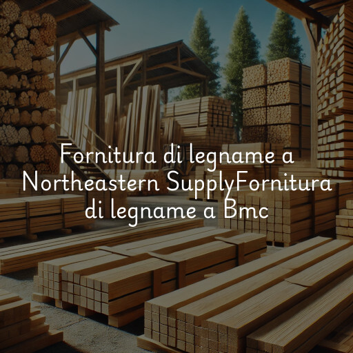 Fornitura di legname a