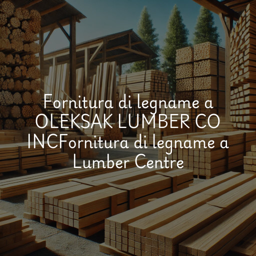 Fornitura di legname a