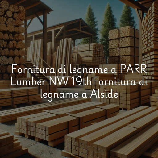Fornitura di legname a