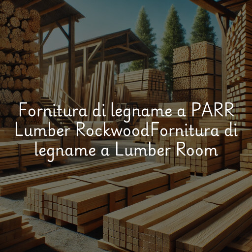 Fornitura di legname a