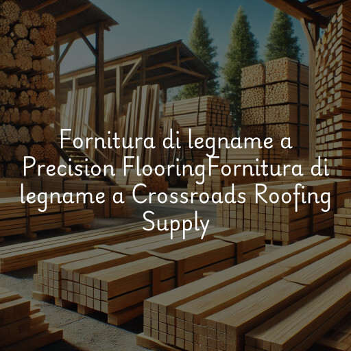Fornitura di legname a