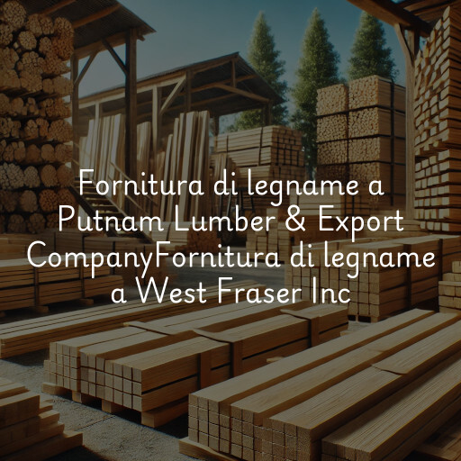 Fornitura di legname a