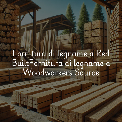 Fornitura di legname a