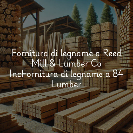 Fornitura di legname a