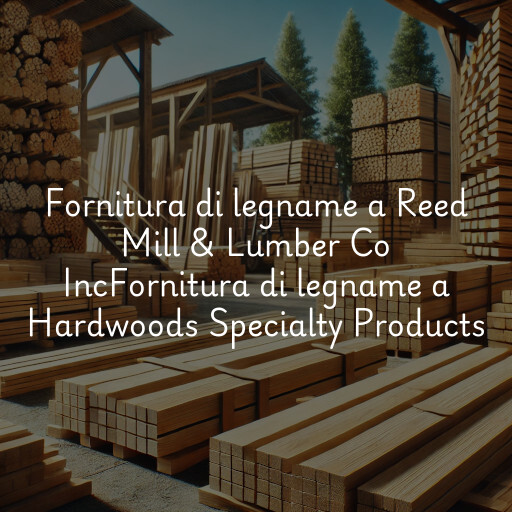 Fornitura di legname a