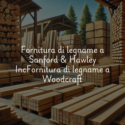Fornitura di legname a