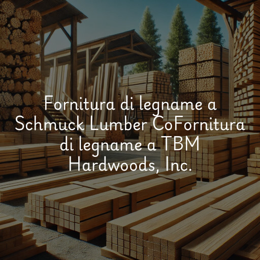Fornitura di legname a