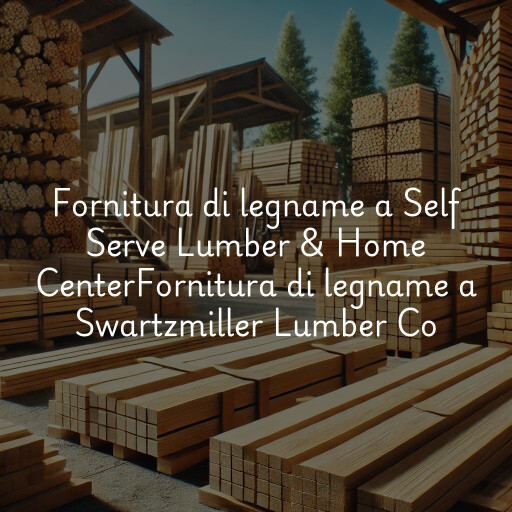 Fornitura di legname a