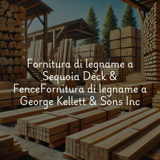 Fornitura di legname a