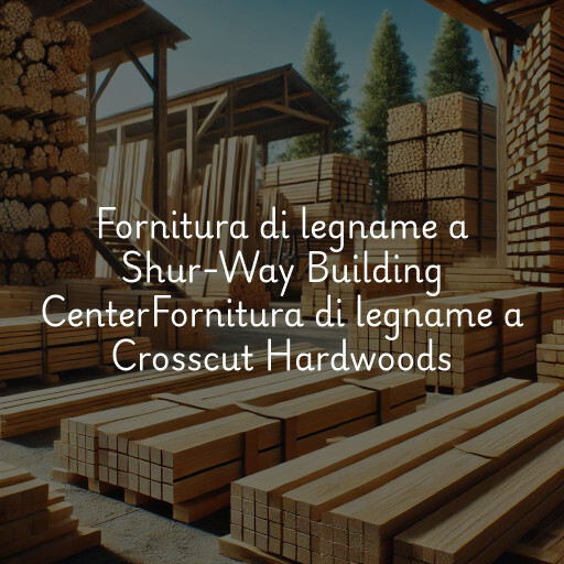 Fornitura di legname a